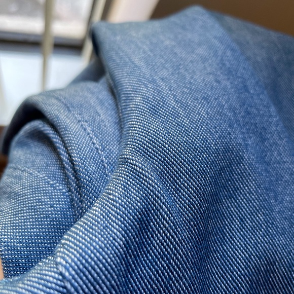 HALARA Women's Flare & Wide Leg Jeans - Blue med/petite 26x29 - Picture 9 of 11